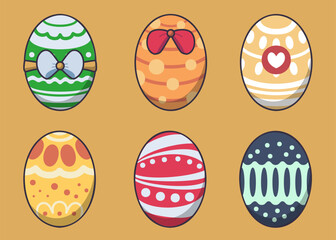 Easter eggs set