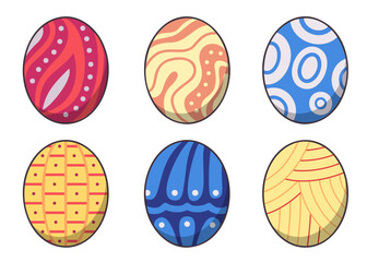 Easter eggs set