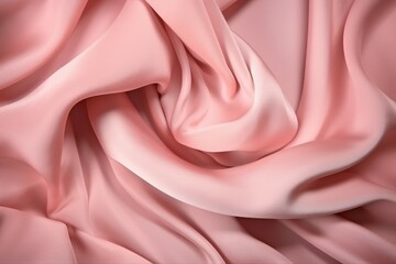 Obraz premium Soft pink fabric background. Generate Ai