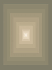 Gold rectangle shape,the illusion for wallpaper and art gallery 