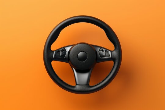 Steering wheel. Generate Ai