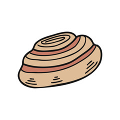 isolate bakery pain aux raisin