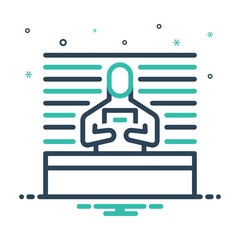 Mix icon for suspect