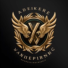 logo for upscale environmental companty called Adler Enterprises warring valkyrie imagry fortune 500 top company 