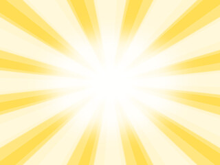 Fototapeta premium yellow sunburst