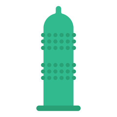 Condom icon, health protection rubber symbol, preventation web sign design vector illustration