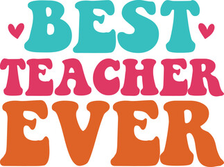 Teacher, retro teacher svg, teacher svg design

