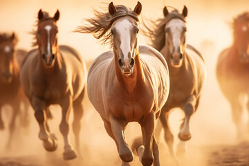 Obraz premium horse and foal