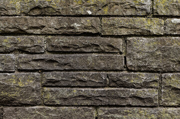 gray weathered stone wall, as wallpaper