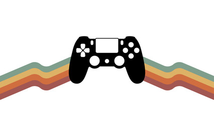 Heartbeat of a gamer - controller for consoles - pure joy - online winning - esport, entertainment, love for games