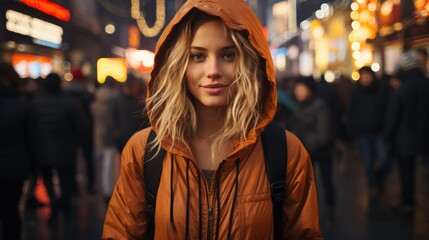 Obraz premium stock photo of beautiful young creative woman