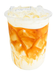 Mock up milk caramel