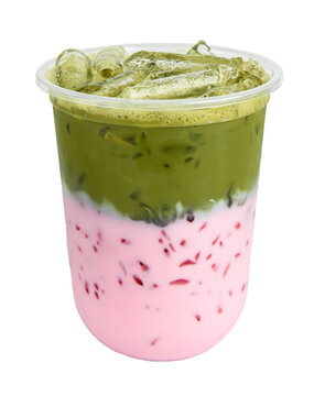 Mack up matcha strawberry