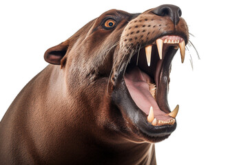 Obraz premium Sea otter. Transparent background. generative AI