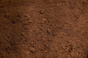 Closeup of natural cocoa powder texture