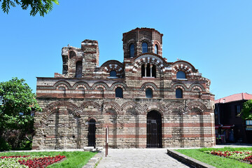 Fototapeta na wymiar Kirche von Christus Pantokrator in der Altstadt von Nessebar, Bulgarien