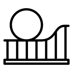 roller coaster icon