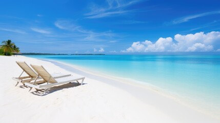 Beach Chair at the White Sand Beach