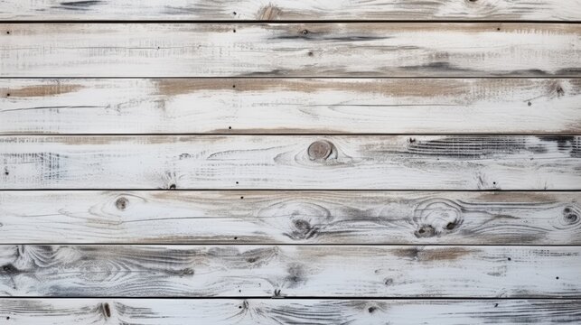 Beautiful White Shiplap Wood Wall Texture