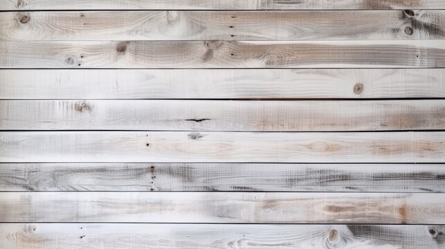 Beautiful White Shiplap Wood Wall Texture