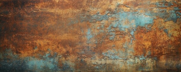 Grunge Copper Bronze Rusty Texture Background