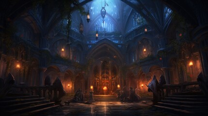 Fototapeta premium Role Playing Games Game Art Background