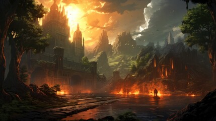 Beautiful Game Environment Art