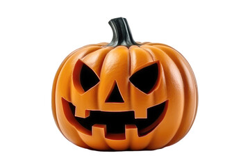 Fototapeta premium Halloween pumpkin on a transparent background