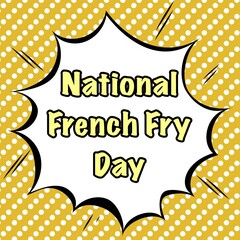 National French fry day