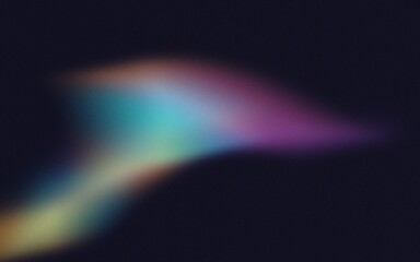 Dark  rainbow gradient color background grainy noise effect Grain Wallpaper, black colors web banner poster cover abstract space design light  textured  Nostalgia, vintage 70s, 80s, style lo-fi