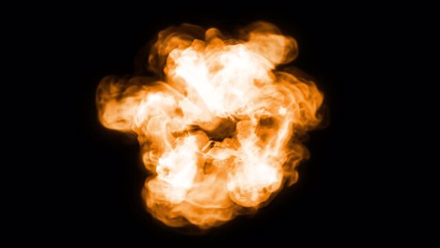 wonderful 4K animation of shockwave on transparent background