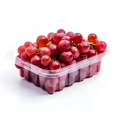 red grapes in a bowl