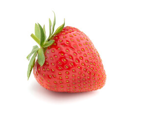 Strawberry isolated on white background.