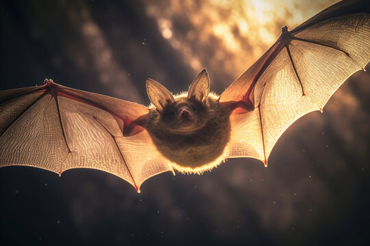 Bat Animals Are Flying 