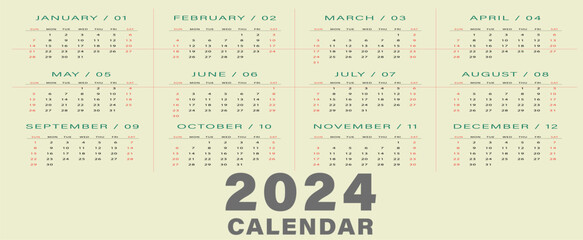 calendar for 2024 ready to print and use 