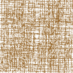 Thin cloth or surface with straw. Noisy texture in yellow style 