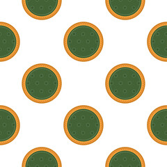 Pattern homemade cookie different taste in pastry biscuit