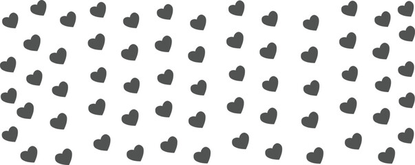 black hearts pattern background suitable for many uses 