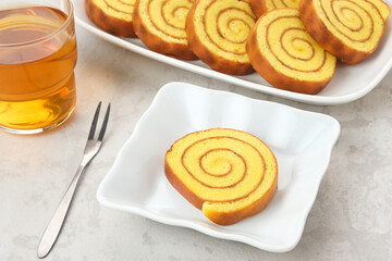 Lapis Legit, Spekuk or Spekkoek, delicious Indonesian cake
