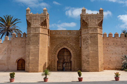 Historic medieval Chellah from Merinid time in Rabat