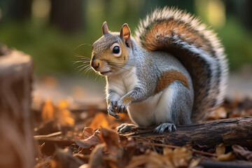 cute and adorable squirrel animal