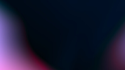 Abstract magenta pink purple gradient frame on black background. Illuminated flow on dark backdrop. Glowing futuristic poster, cover, web banner, wallpaper, presentation design. Spotlights flashes