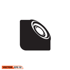 Icon vector graphic of sound shape