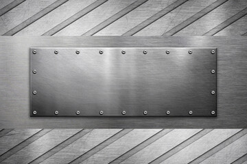 Metal board riveted steel plate - 618811758