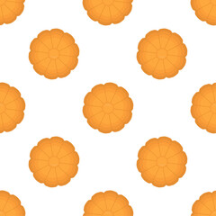 Pattern homemade cookie different taste in pastry biscuit