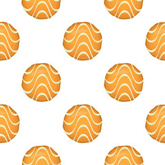 Pattern homemade cookie different taste in pastry biscuit