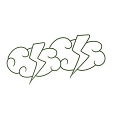 weather themed illustration, cloud, overcast, rain, water, lightning, cloudy, temperature, thermometer, lightning bolt, compass, wind, star, half moon, snow, umbrella, mountain, boat, drizzle, rainbow