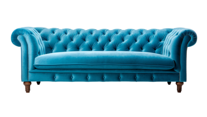 Isolated couch on transparent background