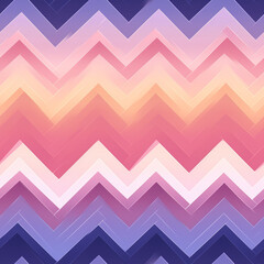 A Continuous Repeating Tile Pattern with a Minimal Modern Chevron Design | Generative AI