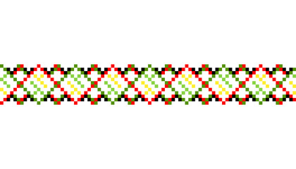 Ukrainian traditional embroidery. Pattern for cross stitching decoration. Cross-stitch traditional folk.  illustration of ethnic seamless ornamental geometric design